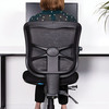 Buro Zen Black Metro with Seat Slide Black Nylon Base without Arms | Mega Office Supplies