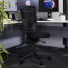 Buro Elastic Black Metro II 24/7 Mesh Back with Seat Slide Nylon Base without Arms | Mega Office Supplies