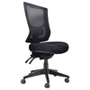 Buro Metro II 24/7 Mesh High Back with Seat Slide Nylon Base without Arms Elastic Black | Mega Office Supplies