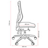 Buro Elastic Black Metro II 24/7 Mesh High Back with Seat Slide Nylon Base with Arms | Mega Office Supplies
