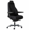 Buro Maverick 24/7 Controller Chair with Arms Fabric Black | Mega Office Supplies