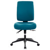 Buro Medium Back Chair Fully Upholstered without Arms Teal Tidal | Mega Office Supplies