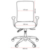 Buro Teal Tidal Mesh High Back Chair without Arms | Mega Office Supplies