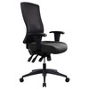 Buro Tidal Mesh High Back Chair with Arms Black | Mega Office Supplies