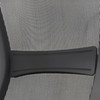 Buro Black Mentor Mesh Polished Aluminium Base with Arms | Mega Office Supplies