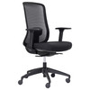 Buro Elan Mesh Back Chair with Arms Black | Mega Office Supplies