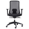 Buro Mesh Back Chair with Arms Black Elan | Mega Office Supplies
