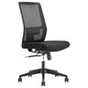 Buro Mantra Mesh Back Chair without Arms Black | Mega Office Supplies