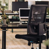 Buro Mantra Mesh Back Chair without Arms Black | Mega Office Supplies