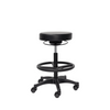 Buro Stool without Arms Vinyl Black Polo Drafting | Mega Office Supplies