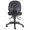 Mondo Java Chair 3 Lever Mid Back without Arms Black | Mega Office Supplies