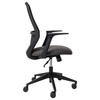 Mondo Mesh Back with Arms Black Soho Chair