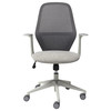 Mondo Chair Mesh Back with Arms Grey Soho | Mega Office Supplies
