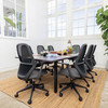 Mondo Grey Soho Chair Mesh Back with Arms | Mega Office Supplies