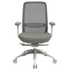 Konfurb Chair Everyday Model Mesh Back with Arms White Luna | Mega Office Supplies