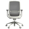 Konfurb Mesh Back with Arms White Luna Chair Everyday Model | Mega Office Supplies