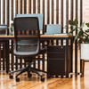 Konfurb Mesh Back with Arms Black Luna Chair Everyday Model | Mega Office Supplies