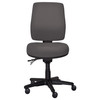 Buro 3 Lever High Back with Seat Slide without Arms SafeTex Charcoal Roma | Mega Office Supplies