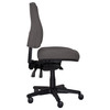 Buro High Back with Seat Slide without Arms SafeTex Charcoal Roma 3 Lever | Mega Office Supplies