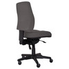 Buro SafeTex Charcoal Roma 3 Lever High Back with Seat Slide without Arms | Mega Office Supplies