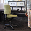 Buro Charcoal Roma 3 Lever Mid Back with Seat Slide without Arms SafeTex | Mega Office Supplies