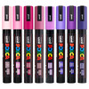 Posca PC-5M Paint Marker Pen Aurora Assorted Bullet Medium Wallet of 8