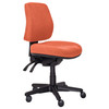 Buro Roma 3 Lever Mid Back with Seat Slide without Arms SafeTex Rust | Mega Office Supplies