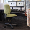 Buro Cobalt Roma 3 Lever Mid Back with Seat Slide without Arms SafeTex | Mega Office Supplies