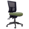 Buro Metro II 24/7 Mesh Mid Back with Seat Slide Nylon Base without Arms SafeTex Olive | Mega Office Supplies