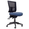Buro Metro II 24/7 Mesh Mid Back with Seat Slide Nylon Base without Arms SafeTex Cobalt | Mega Office Supplies