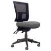 Buro Metro II 24/7 Mesh Mid Back with Seat Slide Nylon Base without Arms SafeTex Smoke | Mega Office Supplies