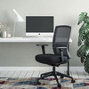 Buro Black Nylon Base without Arms Safetex Cobalt Mentor Mesh Back | Mega Office Supplies