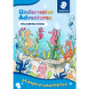Cover of Underwater Adventures 64-page children’s colouring book