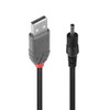 Lindy 1.5m USB to DC Cable 1.35mm Inner 3.5mm Outer