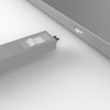 USB C, 4 Pack + Key, White, Lindy Port Blocker
