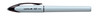 Uni-ball Air Micro pen in ice blue pastel barrel with black clip, capped view Uni-ball Air Micro pen in ice blue pastel barrel with black clip, capped view