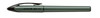 Uni-ball Air Micro pen in moss green pastel barrel with black clip, capped view Uni-ball Air Micro pen in moss green pastel barrel with black clip, capped view