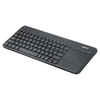Plus Wireless Keyboard with Touchpad Black Logitech K400