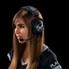 Logitech Black G Pro X Wired Gaming Headset with Blue VO!CE