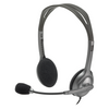 Logitech H110 Wired Stereo Headset Dark Grey