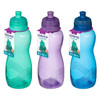 Sistema Plastic Wave Water Bottle 600ml Assorted