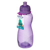 Sistema Plastic Assorted Wave Water Bottle 600ml