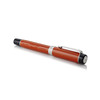Big Red Vintage Chrome Trim Fountain Pen Parker Medium Nib Duofold Classic