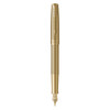 Parker Sonnet Cisele Fountain Pen Golden Gold Trim Fine Nib