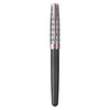 Sonnet Premium Metal and Grey Lacquer Rose Gold Trim Fountain Pen Fine Nib Parker