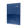 Collins Vanessa Diary 2026 A4 Blue Wiro Binding Detail