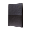 Collins Vanessa Diary 2026 A4 Black Wiro Binding and Detail View