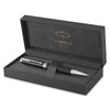 Parker Medium Tip Ingenuity Black Lacquer Chrome Trim Ballpoint Pen
