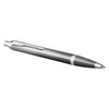 Parker IM Writing Rituals Grey Lacquer and Chrome Trim Ballpoint Pen Medium Tip