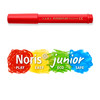 Staedtler 329 C6 Noris Junior Fibre Tip Pens Box of 6 Assorted Colours